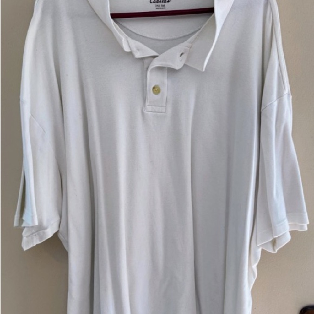 Cabela's Cream 3XL Tall Shirt